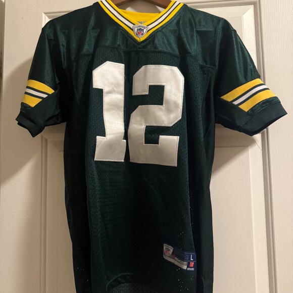 Aaron Rodgers #12 Reebok Jersey - Youth L - Picture 2 of 3